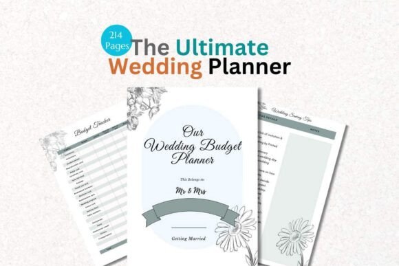 Download PLR Wedding Planner Canva Editable - Editable Collection