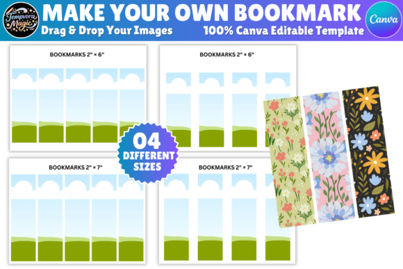 Download Bookmark Editable Canva Template - Editable Collection