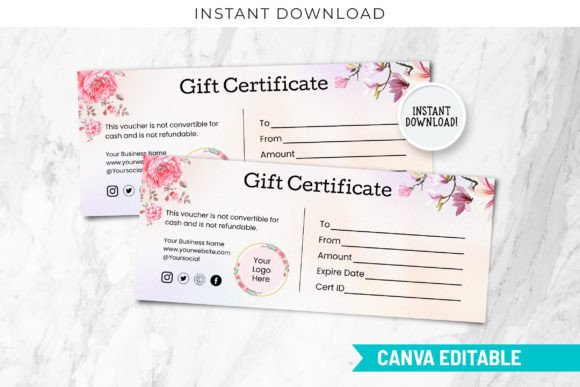 Download Editable Certificate, Canva Certificate - Editable Collection