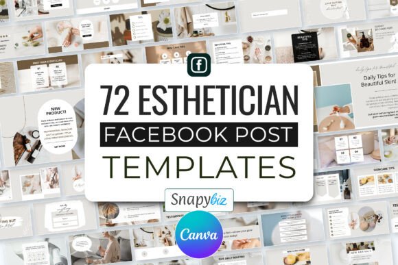Download Editable Esthetician Facebook Templates - Editable Collection