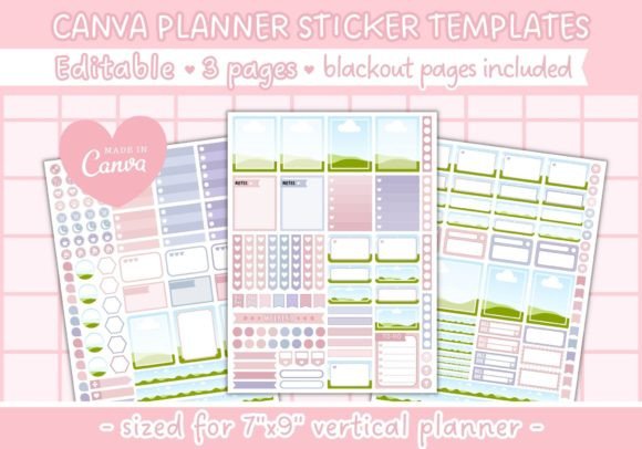 Download Canva Editable Planner Sticker - Editable Collection