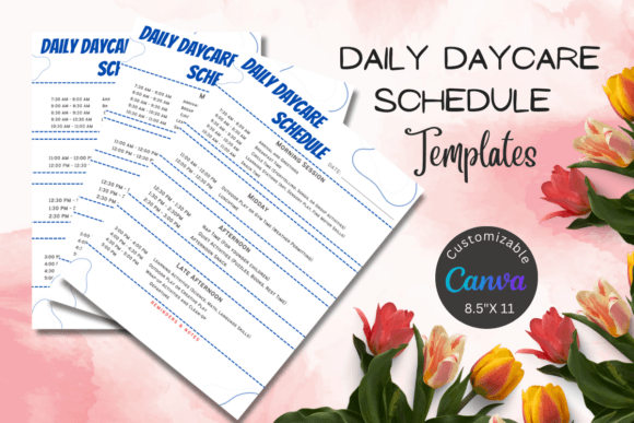 Download Editable Daily Schedule Template - Editable Collection