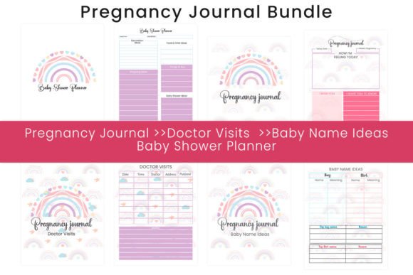 Download Pregnancy Journal Bundle - Pregnancy Collection