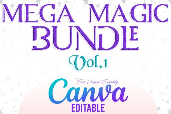Download Mega Magic Bundle Vol. 1 Canva Editable - Editable Collection