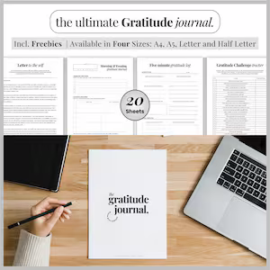 Download Gratitude Journal, Gratefulness Diary - Diary Collection