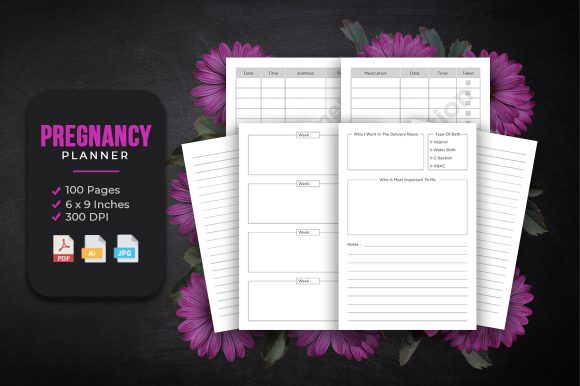 Download Pregnancy Journal KDP Interior Design - Pregnancy Collection