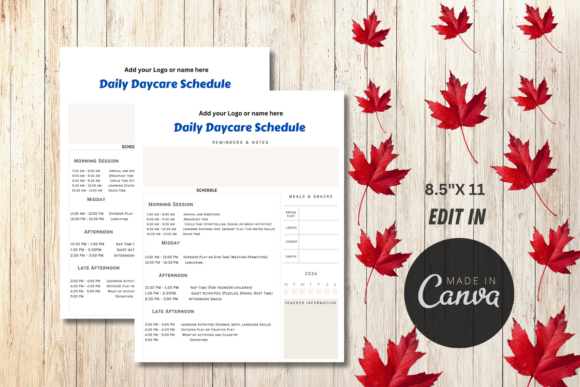 Download Editable Daily Schedule Template - Editable Collection